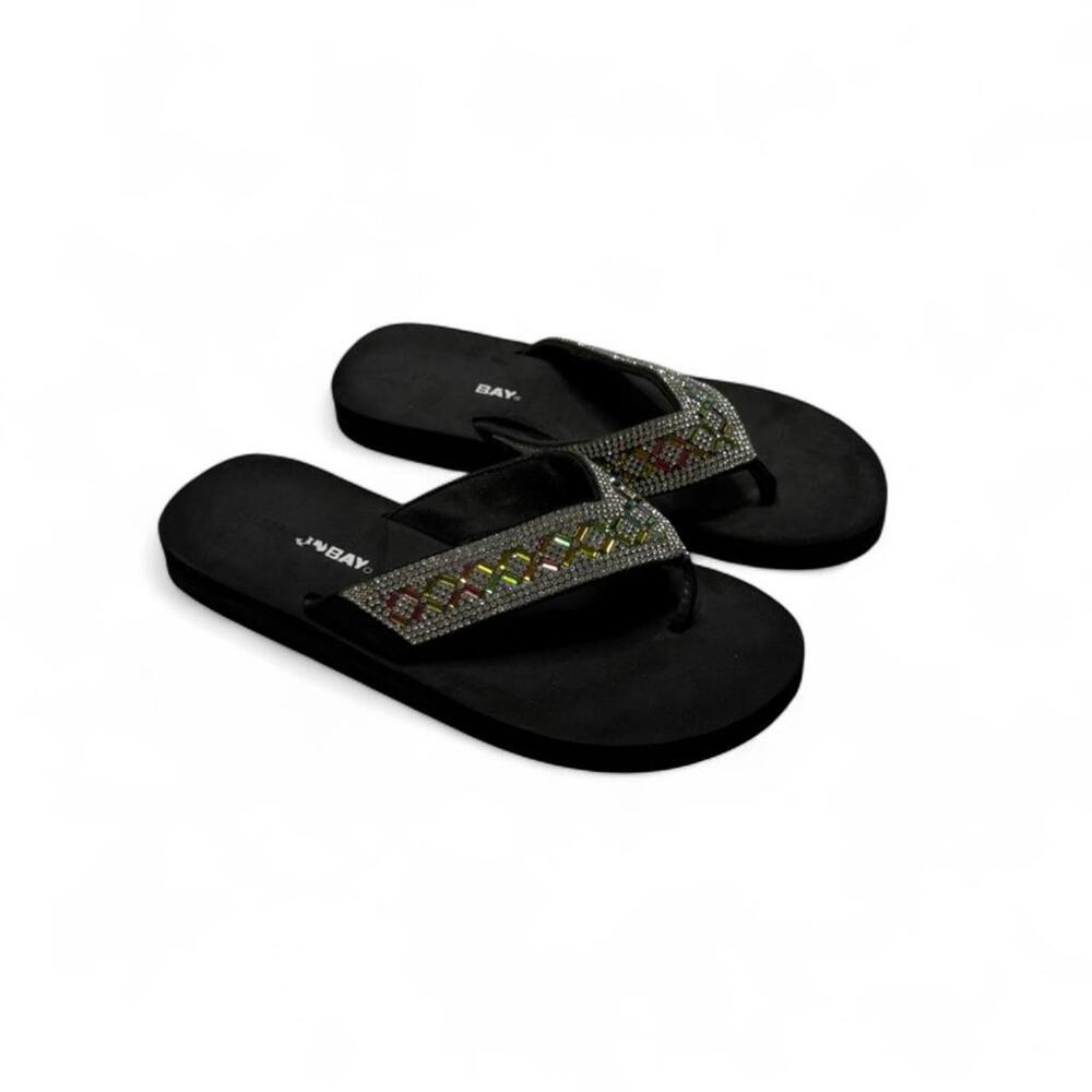 Union Bay Y2K 2000s Sequin Sandals Super Comfy & Cute For Spring + Summer Vibes